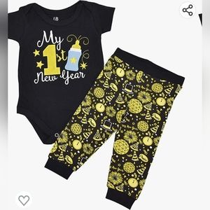 Unisex Baby An Outfit For Every Holiday, 3 months (My 1st New Years)